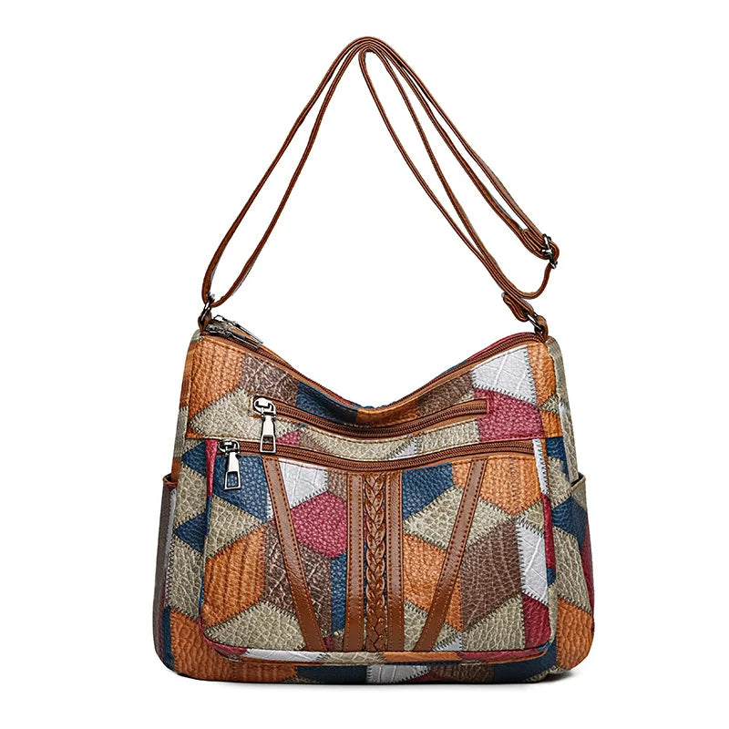 FLAIR / PATCHWORK-ÉLÉGANCE – UN SAC SINGULIER AU CHARME ARTISTIQUE