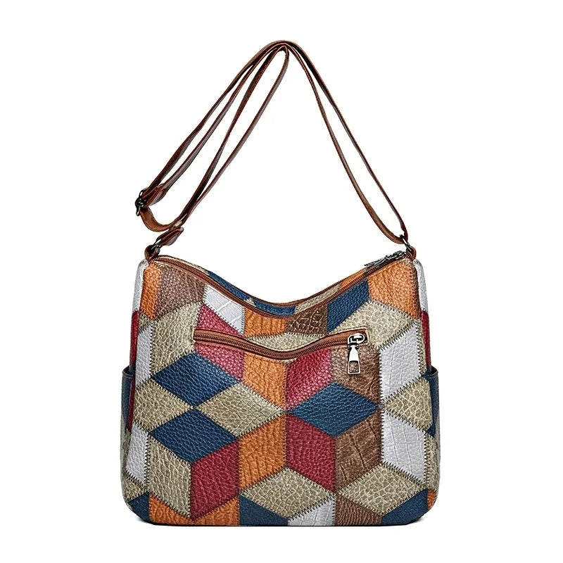 FLAIR / PATCHWORK-ÉLÉGANCE – UN SAC SINGULIER AU CHARME ARTISTIQUE