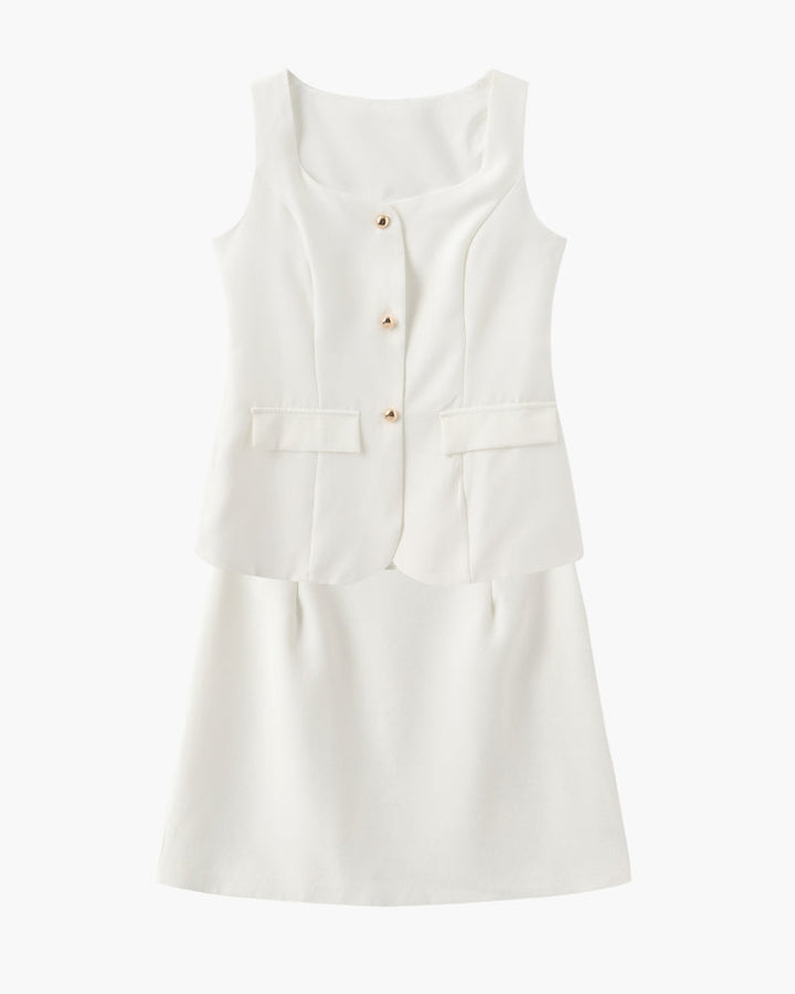 Valencia Ensemble Blazer Jupe Femme — Photo 2