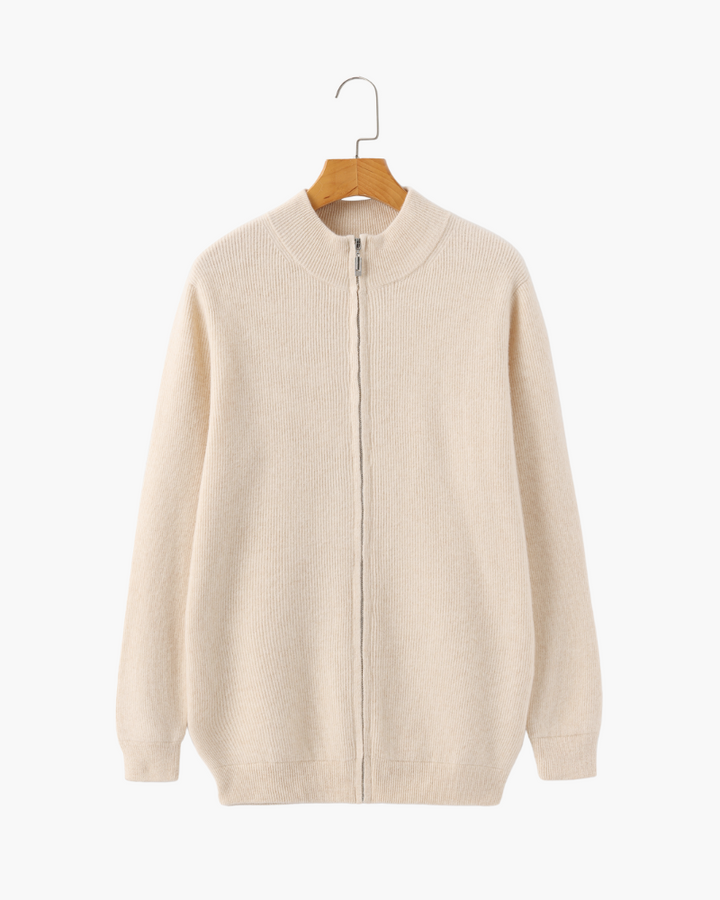 Gilet Toucher-Doux Homme — Beige