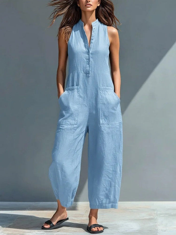 Hortense | Combinaison Sans Manches Femme