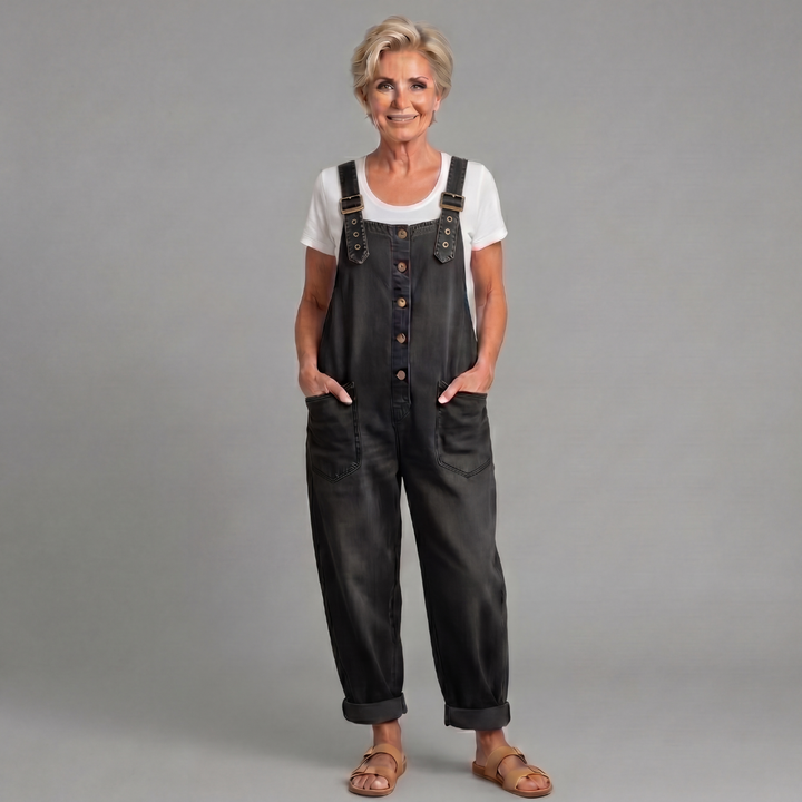 Béatrice | Salopette Souple au Toucher Coton