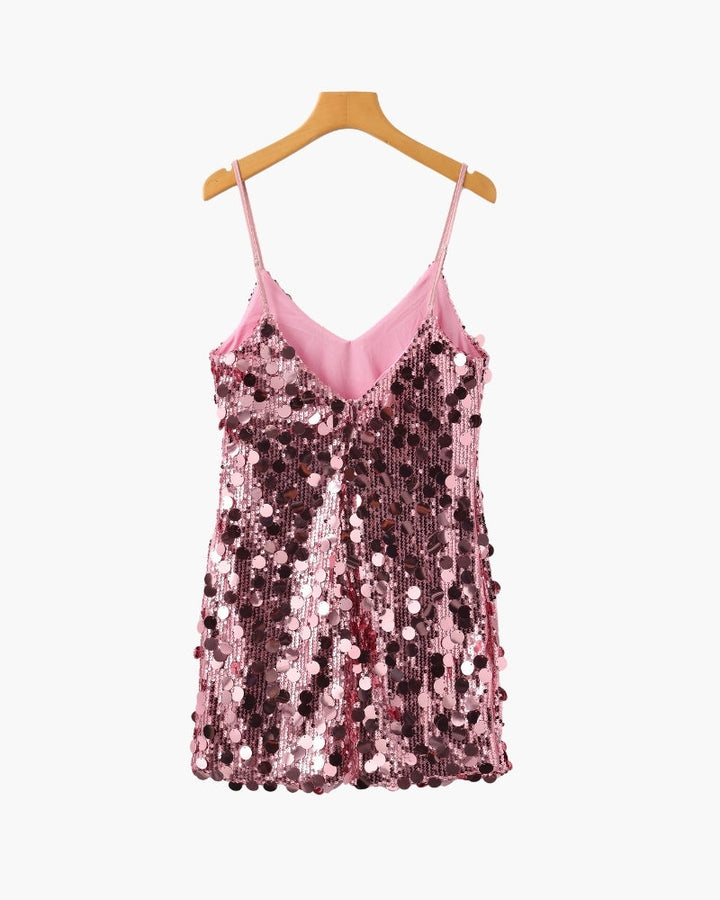 Robe Mini Pailletée Soirée — Photo 2