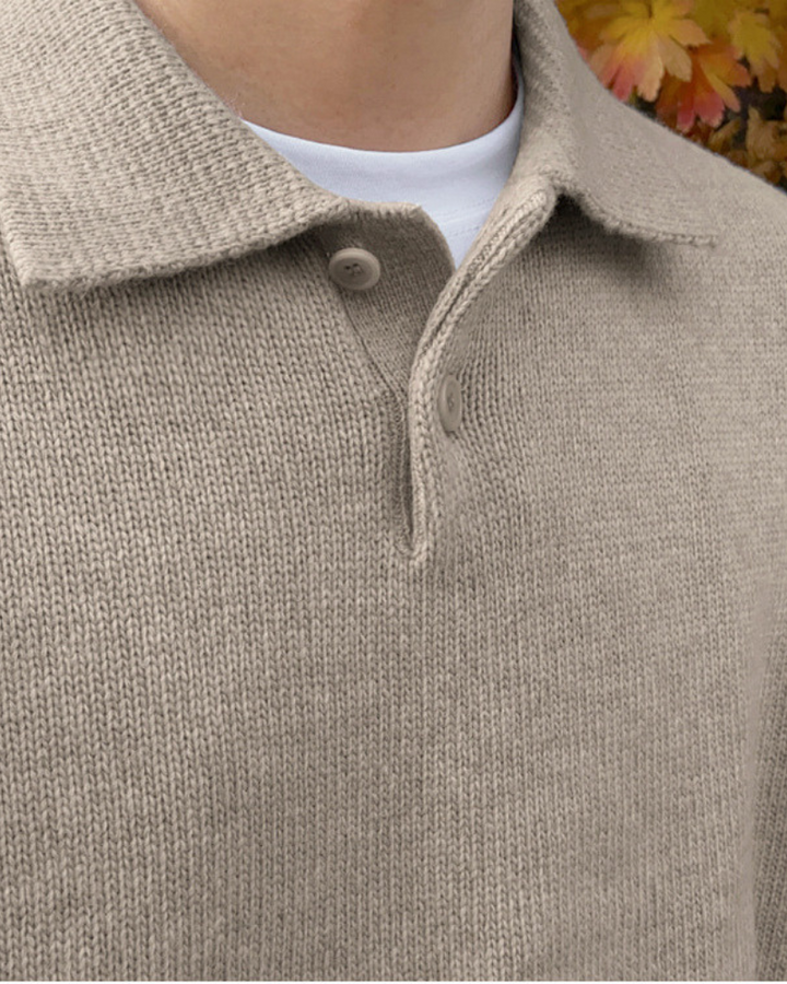 Pull Laine-Douce Col Zippé Homme — Photo 4