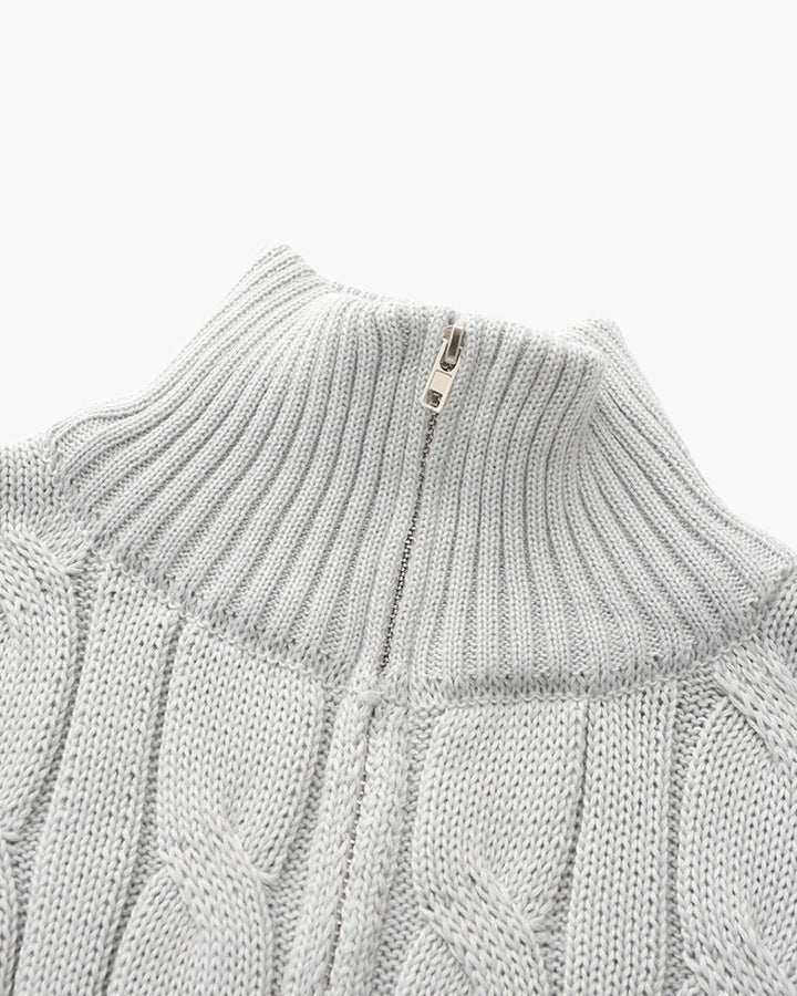 Verbier Pull Homme Col Zippé — Photo 4