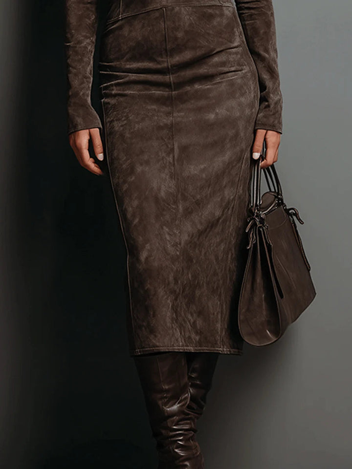 Robe Midi Col