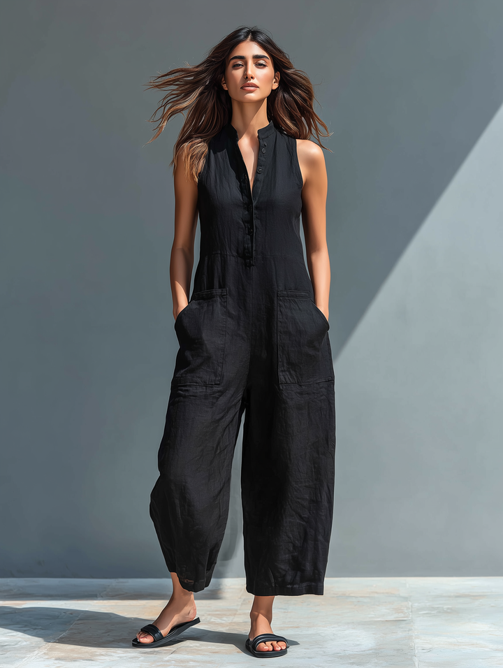 Hortense | Combinaison Sans Manches Femme