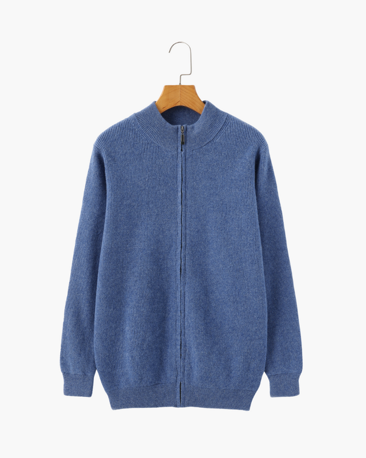 Gilet Toucher-Doux Homme — Bleu