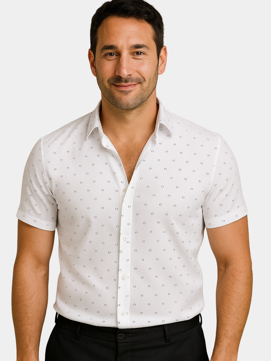 Giulio - Chemise d'été imprimée pour homme, vue principale
