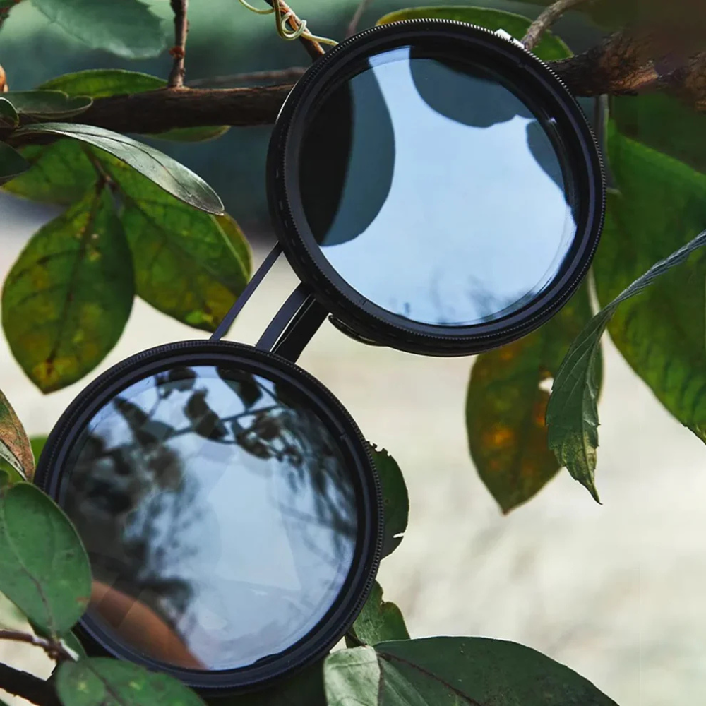 VarioLens™ | Lunettes de soleil ND9 avec filtre rotatif à intensité ajustable