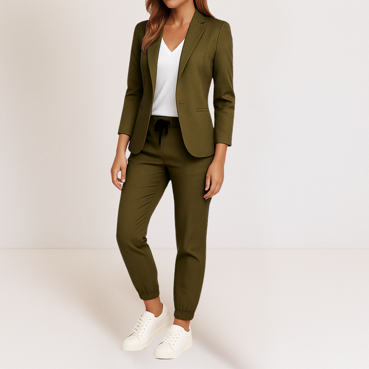 Marielle | Ensemble Élégant Veste et Pantalon