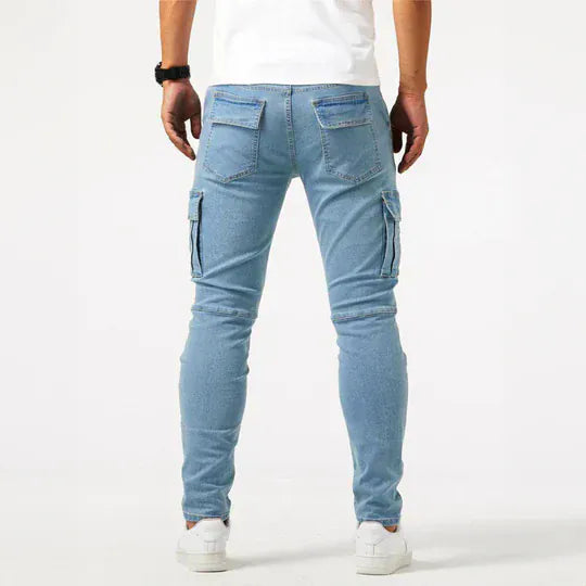 Jean cargo stretch homme Romain — vue 7