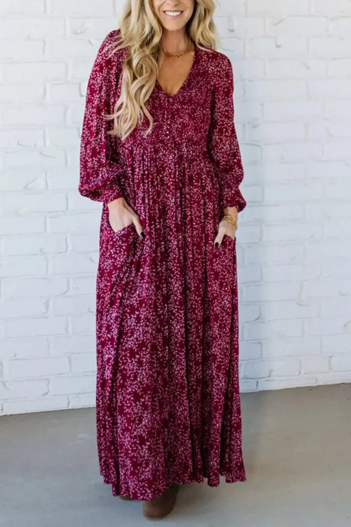 Robe Fleurs Doublée