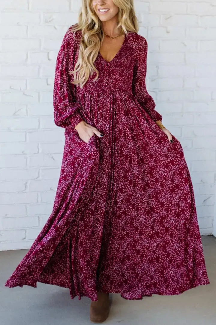 Robe Fleurs Doublée