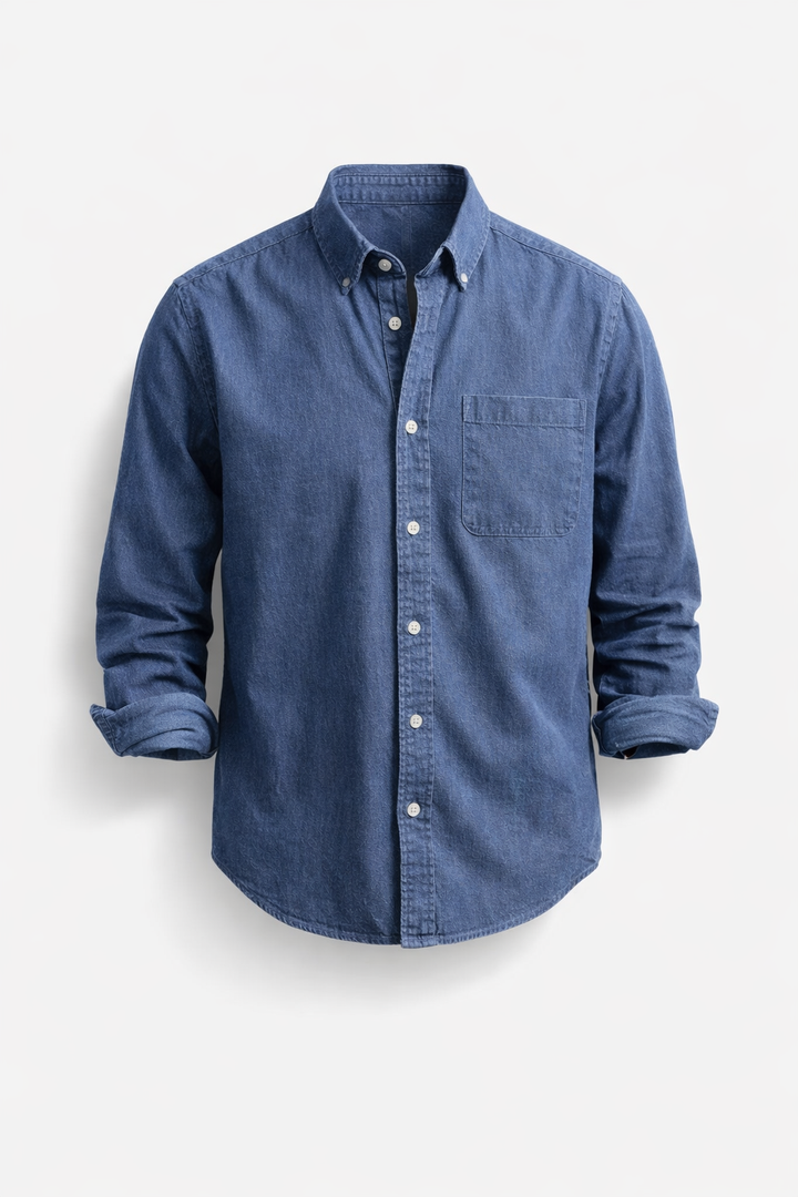 Chemise boutonnée homme Aurélien — vue 2