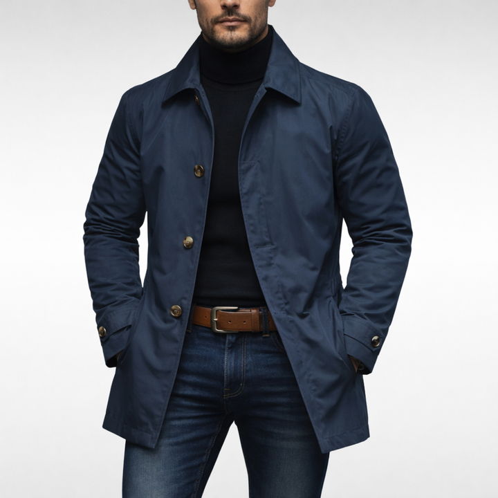 Manteau Adrian coloris bleu marine