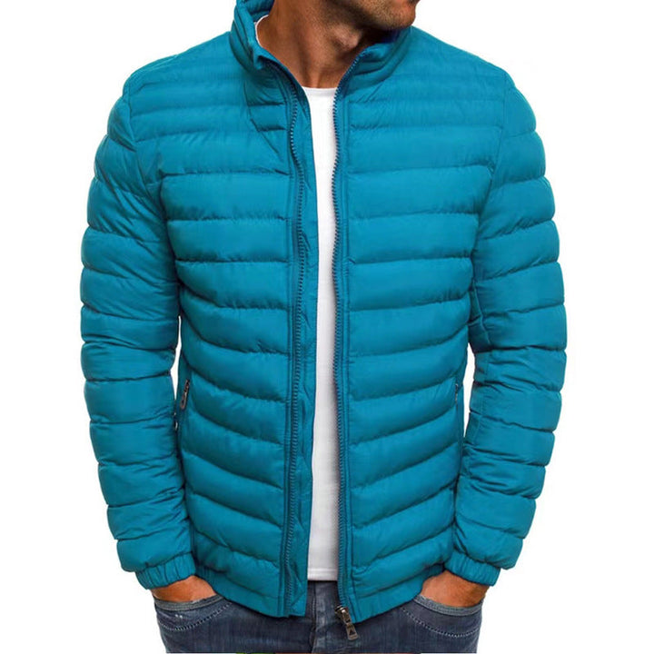 Veste puffer matelassée homme - Léopold by Atelier Tissure, vue lifestyle urbain