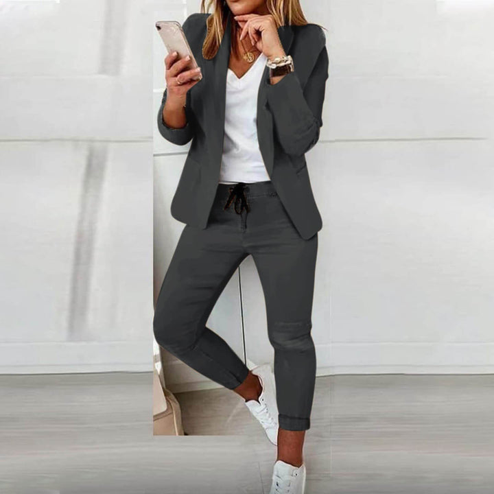 Sophia Ensemble Élégant Femme — Gris
