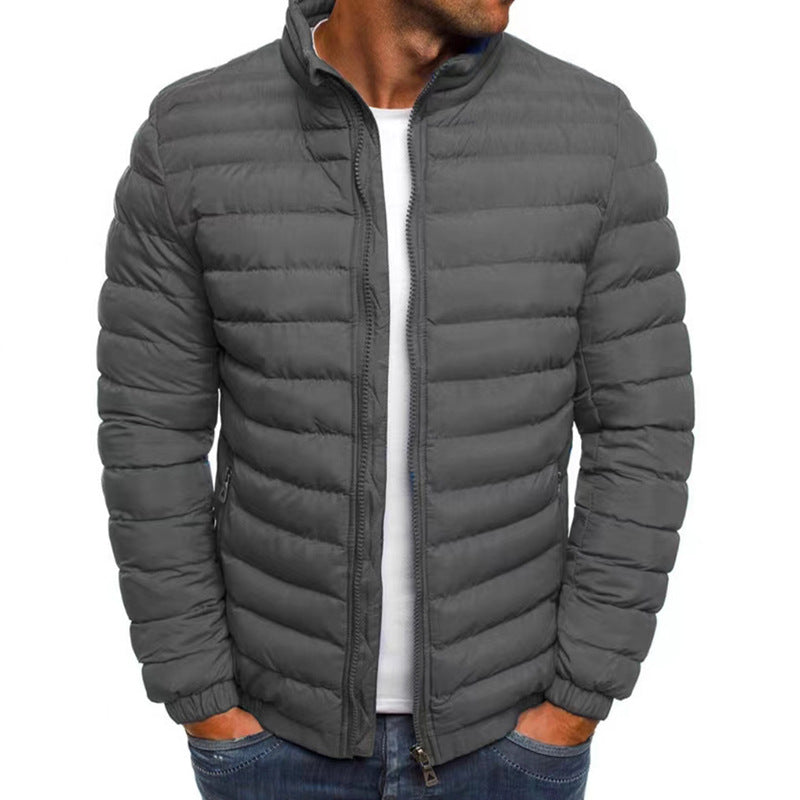 Veste puffer matelassée homme - Léopold by Atelier Tissure, détail matelassage