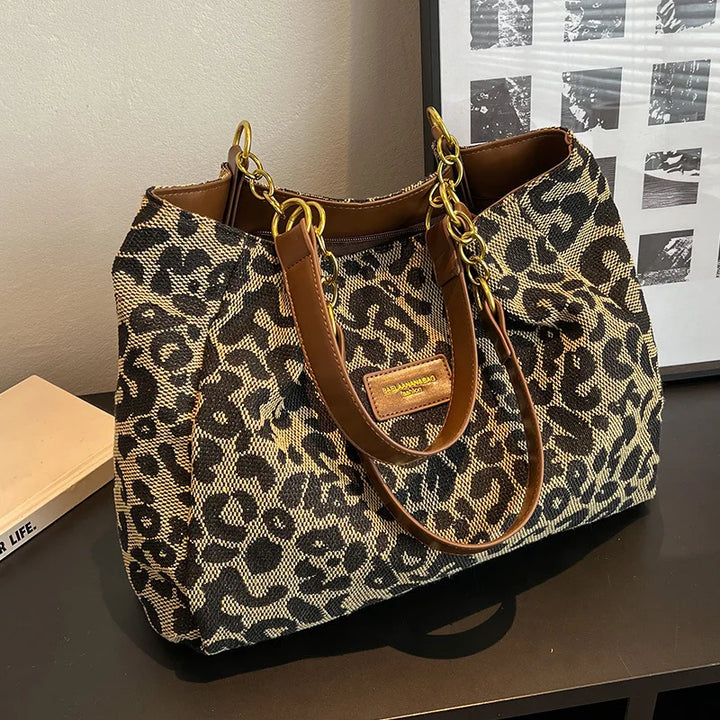 Lisanne | Luxurious Leopard Print Handbag