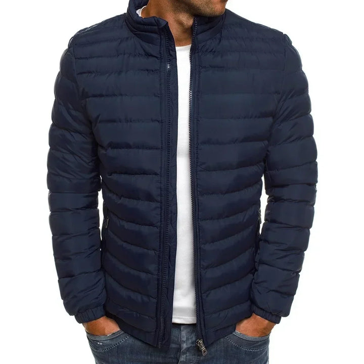 Veste puffer matelassée homme - Léopold by Atelier Tissure, détail coloris