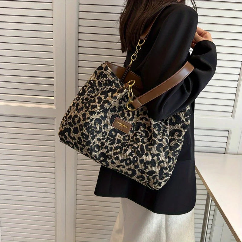 Lisanne | Luxurious Leopard Print Handbag