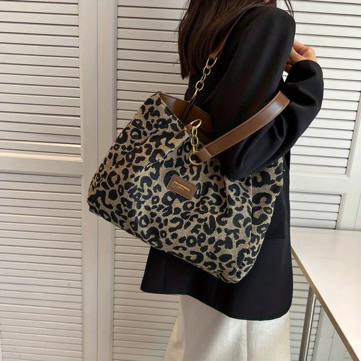 Lisanne | Luxurious Leopard Print Handbag