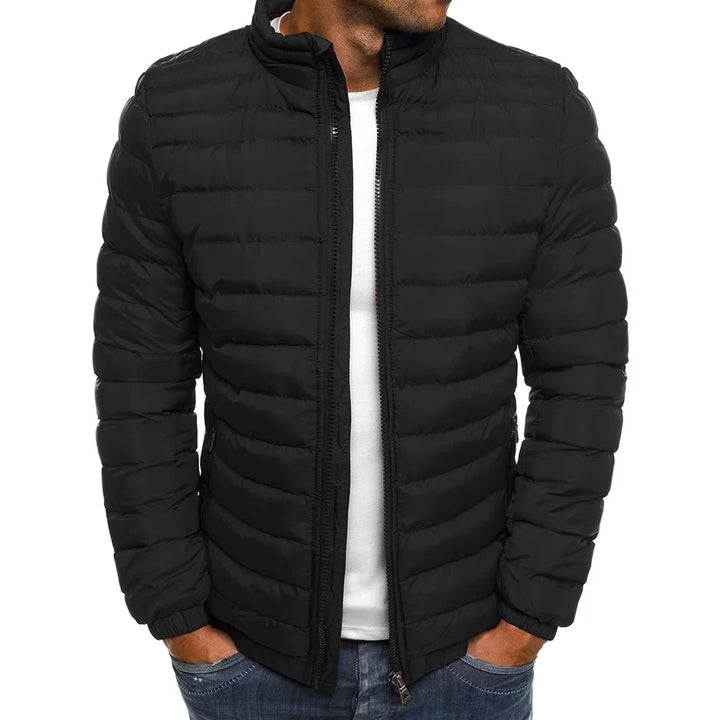 Veste puffer matelassée homme - Léopold by Atelier Tissure, vue avant produit