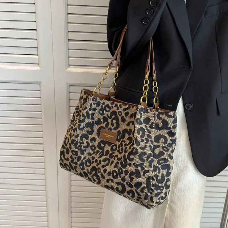 Lisanne | Luxurious Leopard Print Handbag