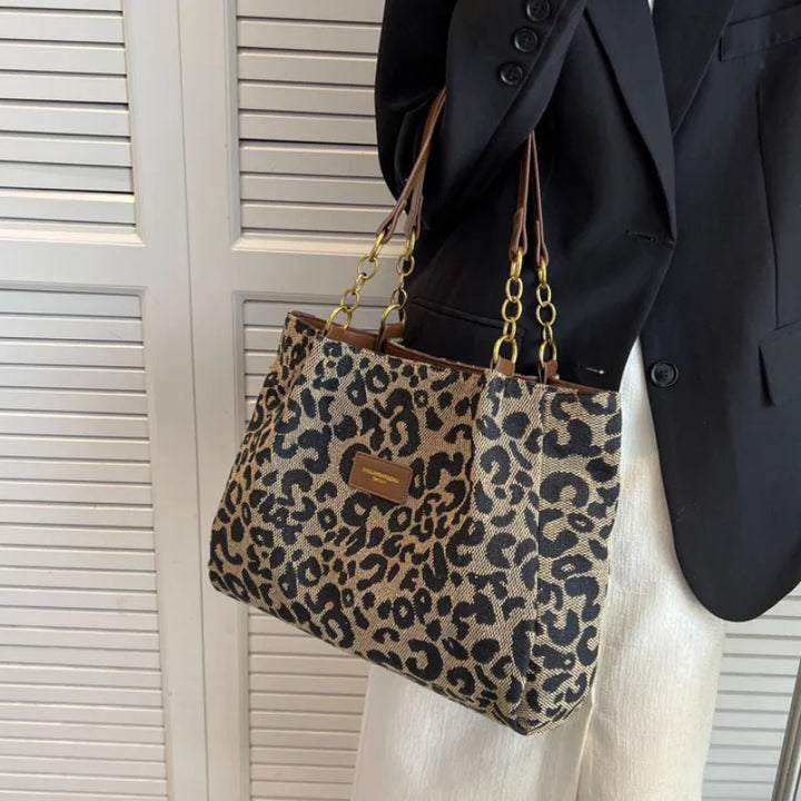 Lisanne | Luxurious Leopard Print Handbag
