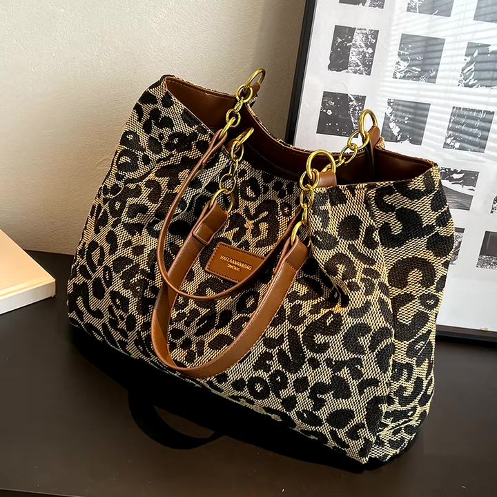 Lisanne | Luxurious Leopard Print Handbag