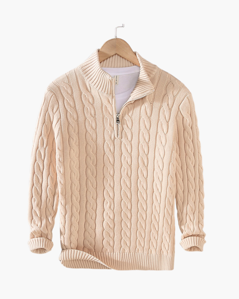 Verbier Pull Homme Col Zippé — Photo 12