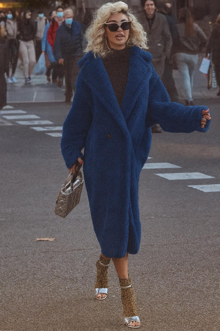 Manteau Teddy Texture