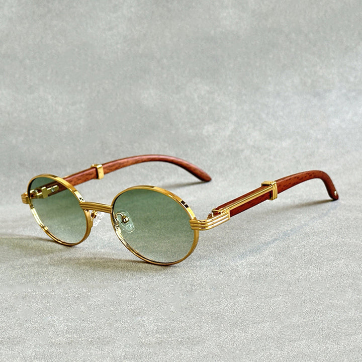 Teyro™ | Lunettes de soleil en bois avec verres teintés dégradés