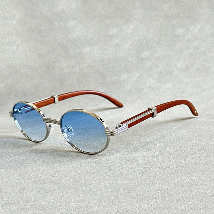 Teyro™ | Lunettes de soleil en bois avec verres teintés dégradés