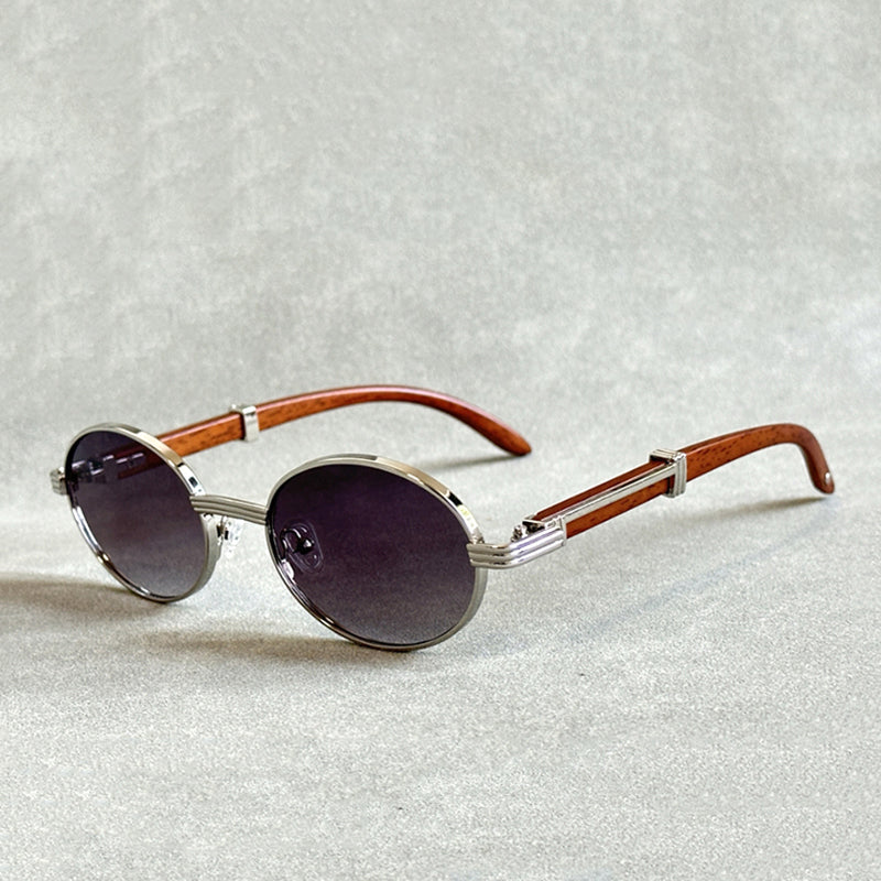 Teyro™ | Lunettes de soleil en bois avec verres teintés dégradés
