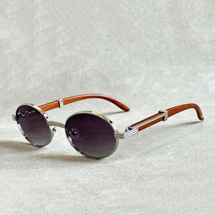 Teyro™ | Lunettes de soleil en bois avec verres teintés dégradés