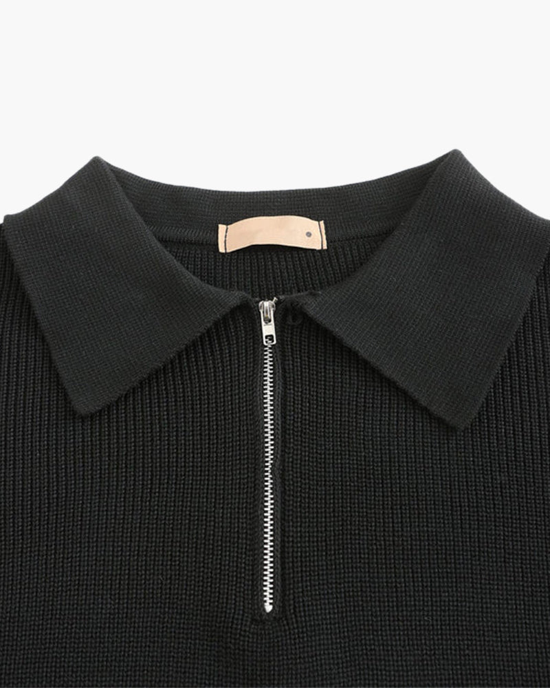 Cesare Pull Zippé Homme — Photo 3