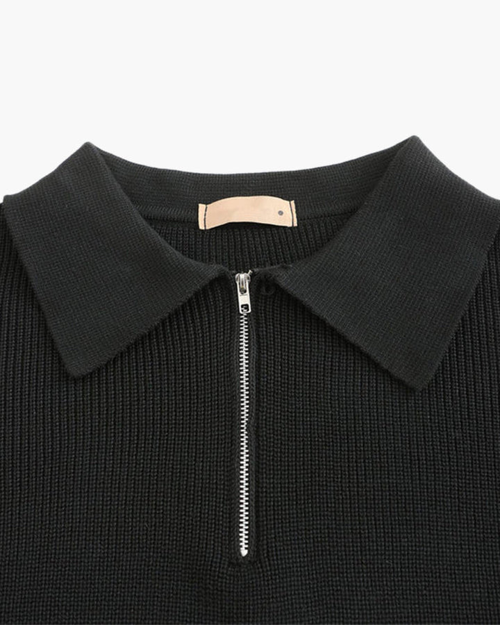 Cesare Pull Zippé Homme — Photo 3