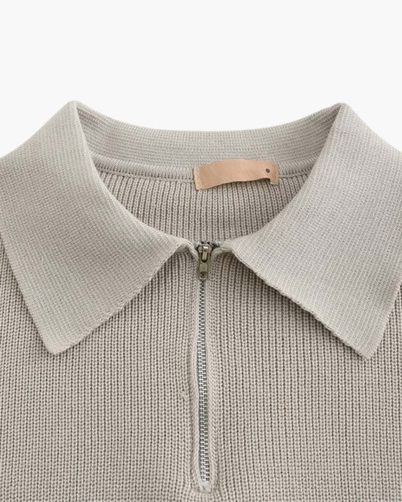 Cesare Pull Zippé Homme — Photo 12