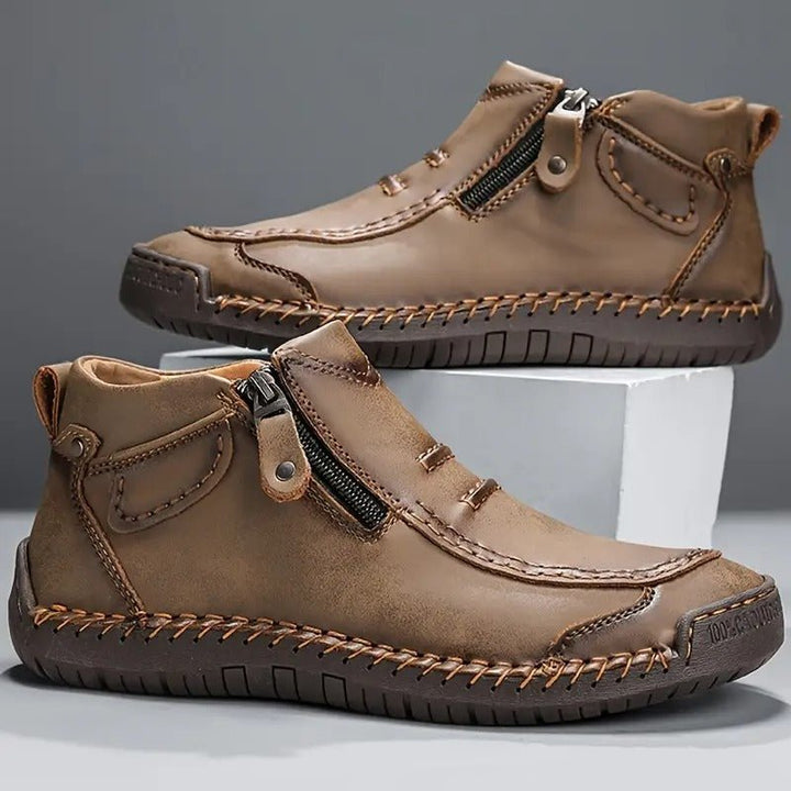 Chaussures homme cuir avec fermeture éclair Augustin — vue 4