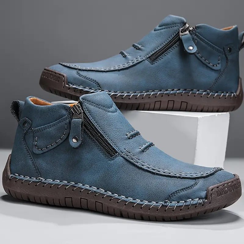 Chaussures homme cuir avec fermeture éclair Augustin — vue 3