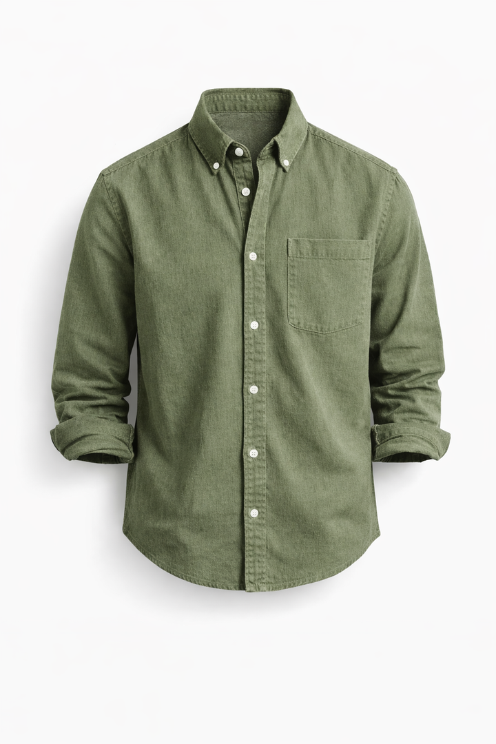 Chemise boutonnée homme Aurélien — vue 9