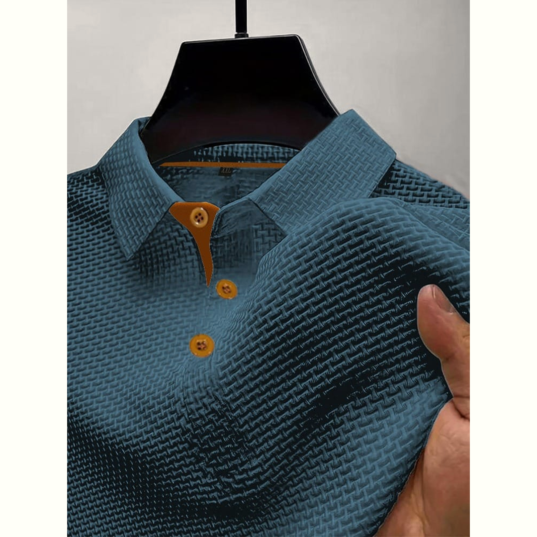 Henri polo premium homme coloris Bordeaux