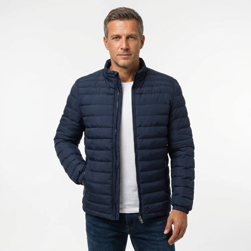Veste puffer matelassée homme - Léopold by Atelier Tissure, lifestyle urbain