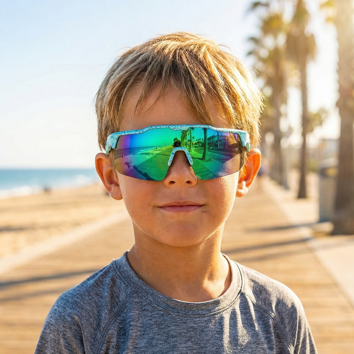 BlitzKid™ | Lunettes de soleil sportives - Offre 1 acheté, 1 offert !