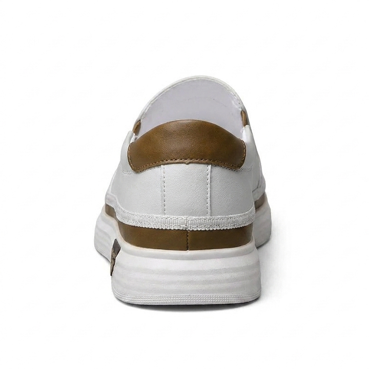 Sneakers slip-on cuir homme Lorenzo — vue 4