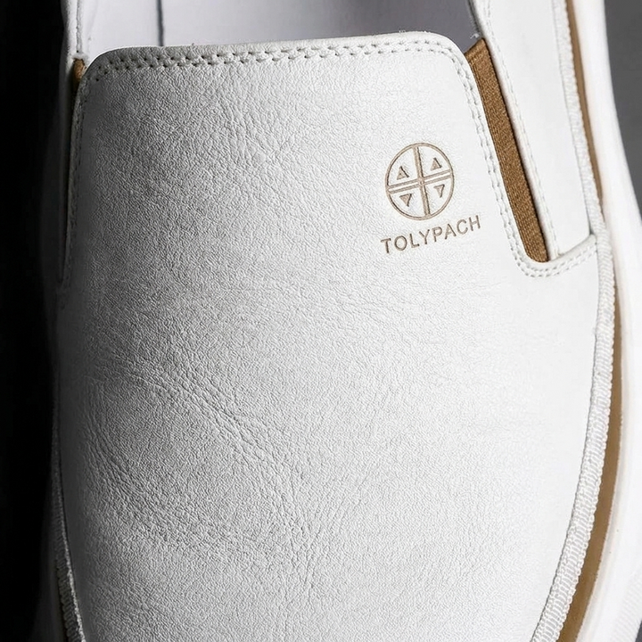 Sneakers slip-on cuir homme Lorenzo — vue 5