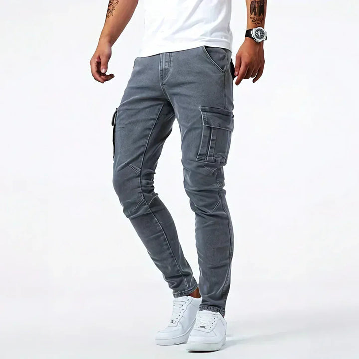 Jean cargo stretch homme Romain — vue 1