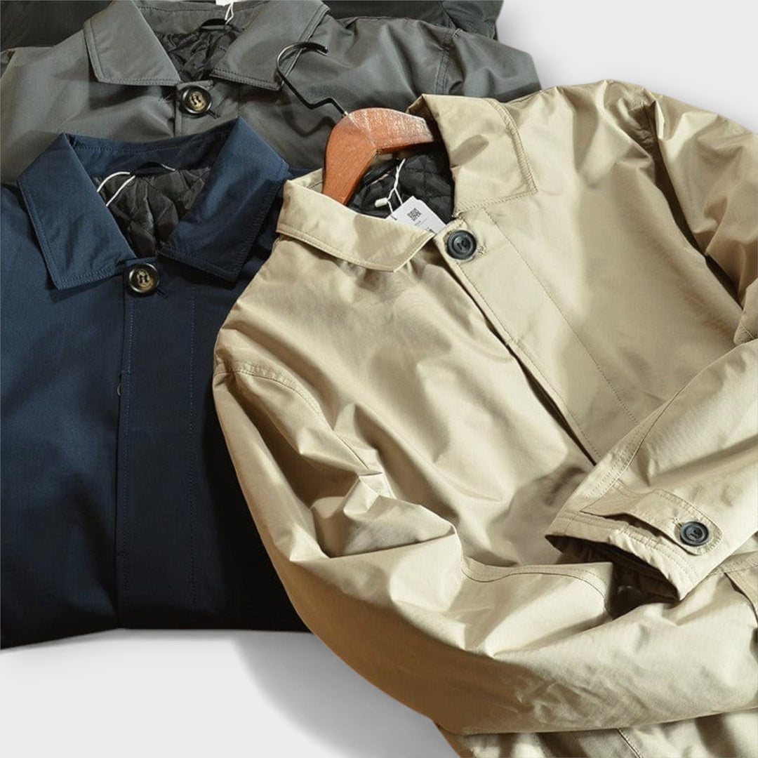 Manteau Adrian pour hommes, mise en situation
